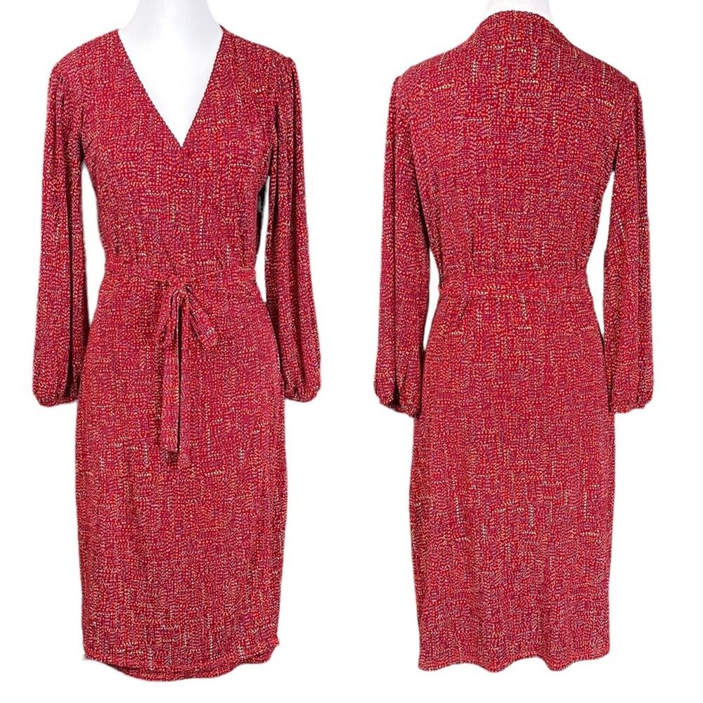Laundry by Shelli Segal Wrap Dress Size Small